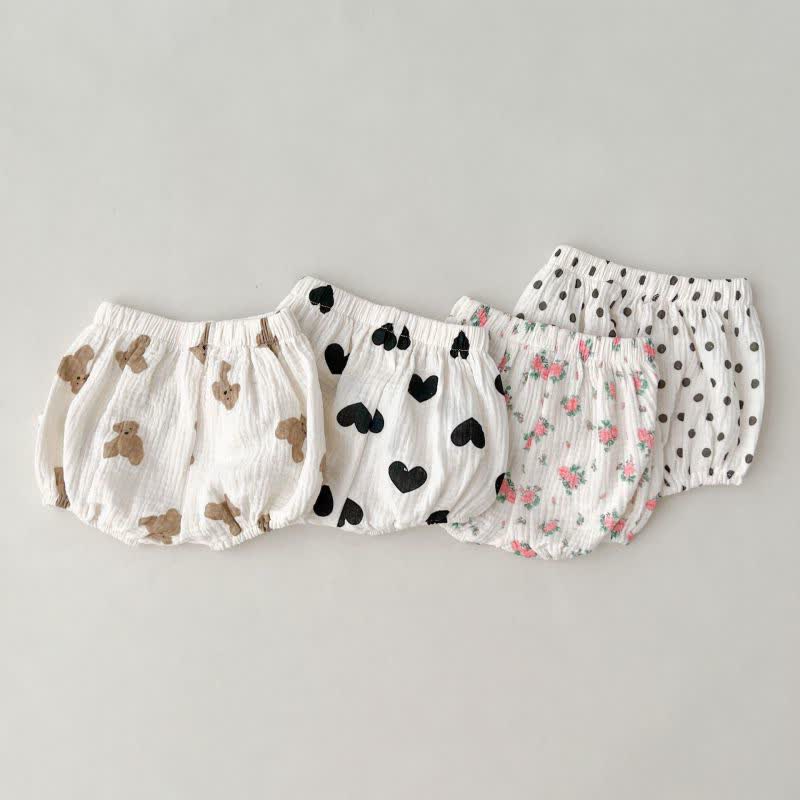 Baby Toddler Elastic Waist  Bloomers