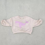 Toddler Whale Printed Sweatshirt