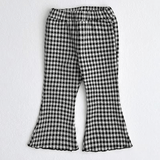 Baby Toddler Polka Dot Plaid Flared Pants