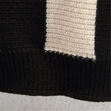 Toddler Boy Vertical Stripe Design Knitted Sweater