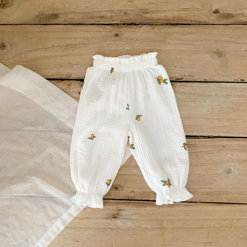Baby Lemon Strawberry Casual Pants