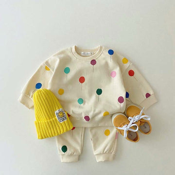 Baby Balloon Shirt & Pants Set