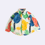 Toddler Boy Colorful Pocket Shirt