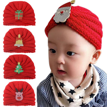 Baby Christmas Cartoon Beanie