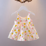 Toddler Girl Watermelon Sling Dress