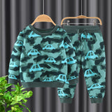 Toddler Camouflage Car Color Block 2 Pieces Set