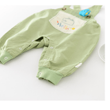 Baby Embroidered Crocodile Rabbit Adjustable Suspender