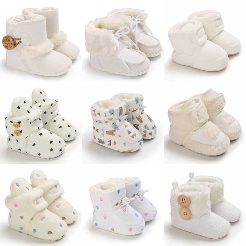 Baby Plush Snow Boots - Extra Warm