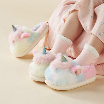 Baby Plush Snow Boots - Unicorn