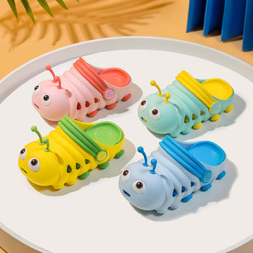 Caterpillar Insect Crocs Sandals