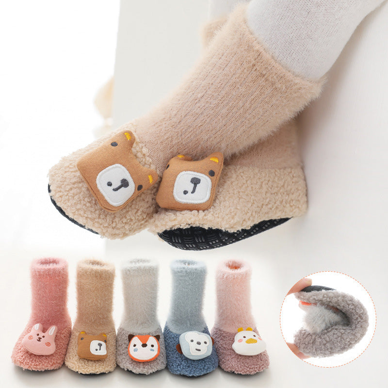 First Walker Socks Shoes - Plush Zoo