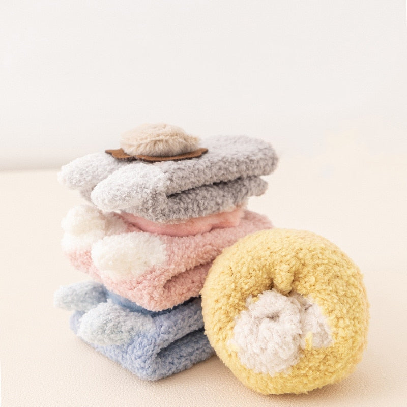 Knee-High Baby Socks - Little Paws
