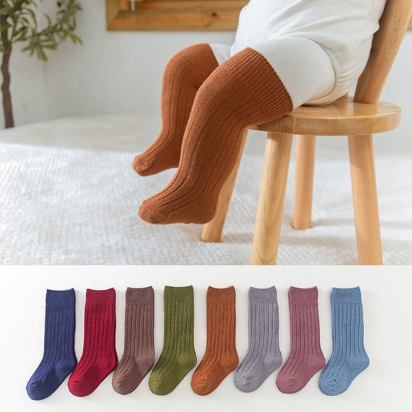 Knee-High Baby Socks