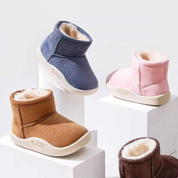 Mario Basic Plush Snow Boots