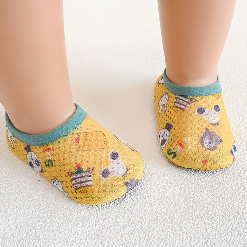 Multi-Patterned Aqua Splash Water Shoes