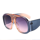 Mask Shades Unisex Retro Oversized Aviator Sunglasses