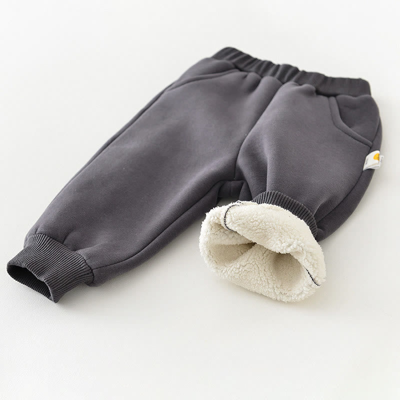 Baby Toddler Fleece Lined Sweatshirt and Pants Set