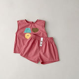 Toddler Emoji Tank Top and Shorts Set