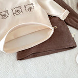 Baby Toddler High Collar Three Bear Warm T-shirt