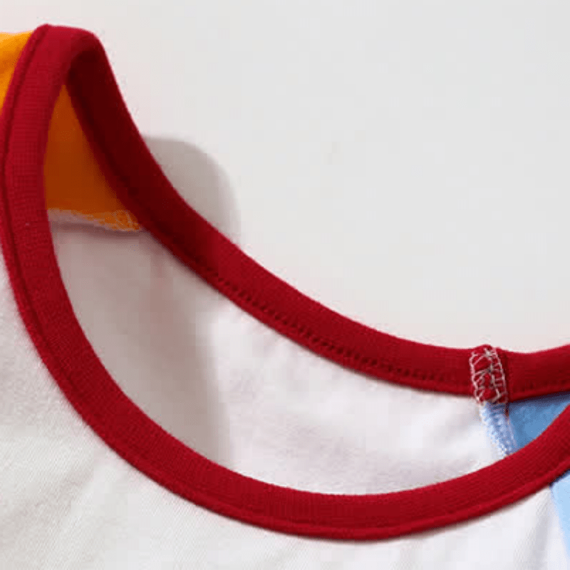 HAPPY Toddler Boy Color Block Tee and Shorts Set