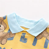 Toddler Slogan Bear 2 Pieces Set