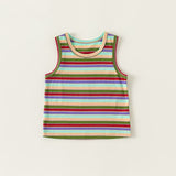 Toddler Boy Striped Crew Neck Tank Top