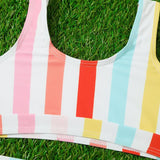 Toddler Striped 2 Pieces Swimsuit