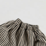 Toddler Boy Linen Striped Casual Shorts