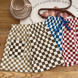 Toddler Color Block Checkerboard Shorts