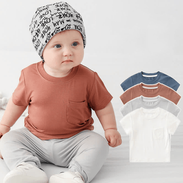 Baby Solid Color Simple Tee