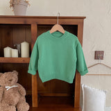 Toddler Solid Color Sweater