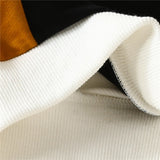 Baby Design Color Block Sweatsuit 2 Pieces Set