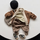 Toddler Boy Retro Color Block Jacket