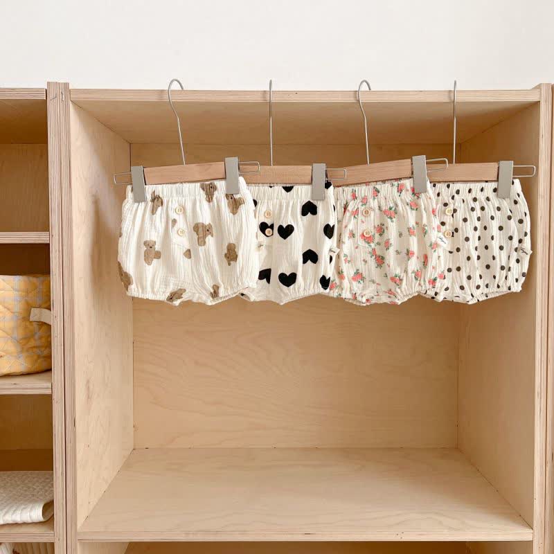 Baby Toddler Elastic Waist  Bloomers
