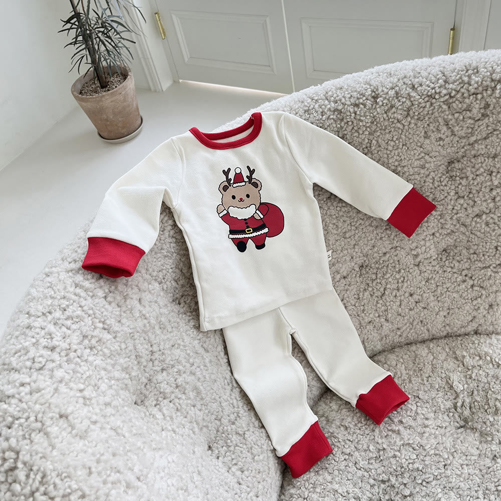 Baby Christmas Pajamas Top and Pants Set