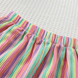 Toddler Girl Multicolor Striped Pants
