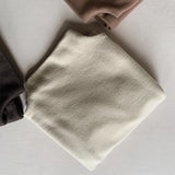 Toddler High Collar Solid Color Warm T-shirt
