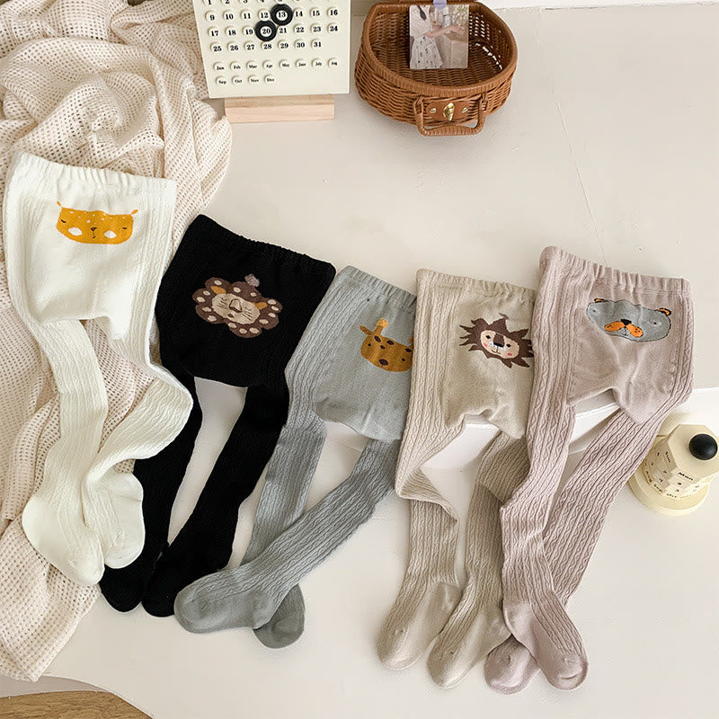 Baby Girl Cartoon Animal Tights