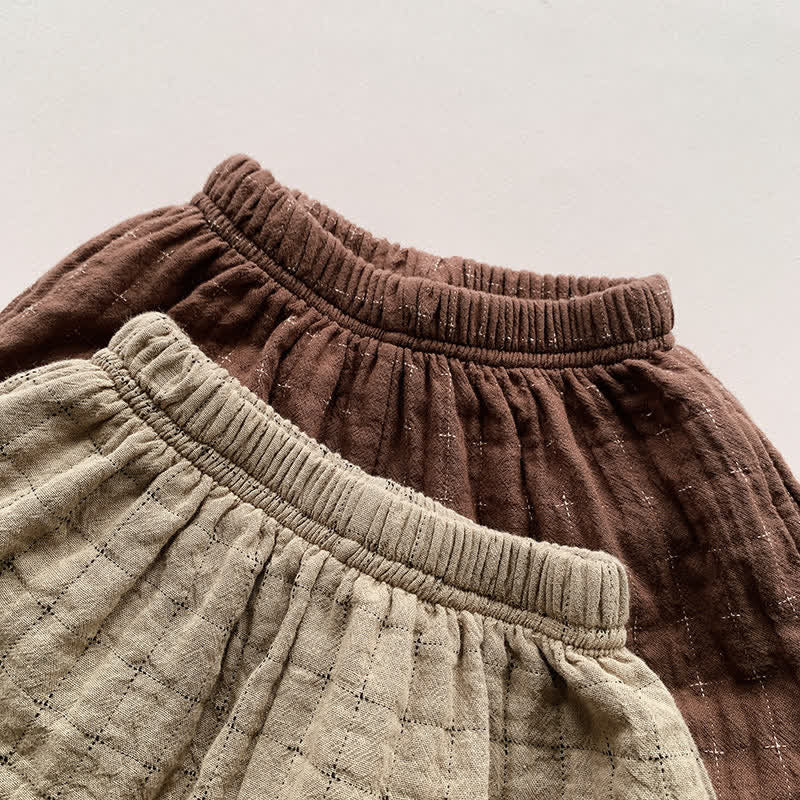 Toddler Boy Double-layer Pants