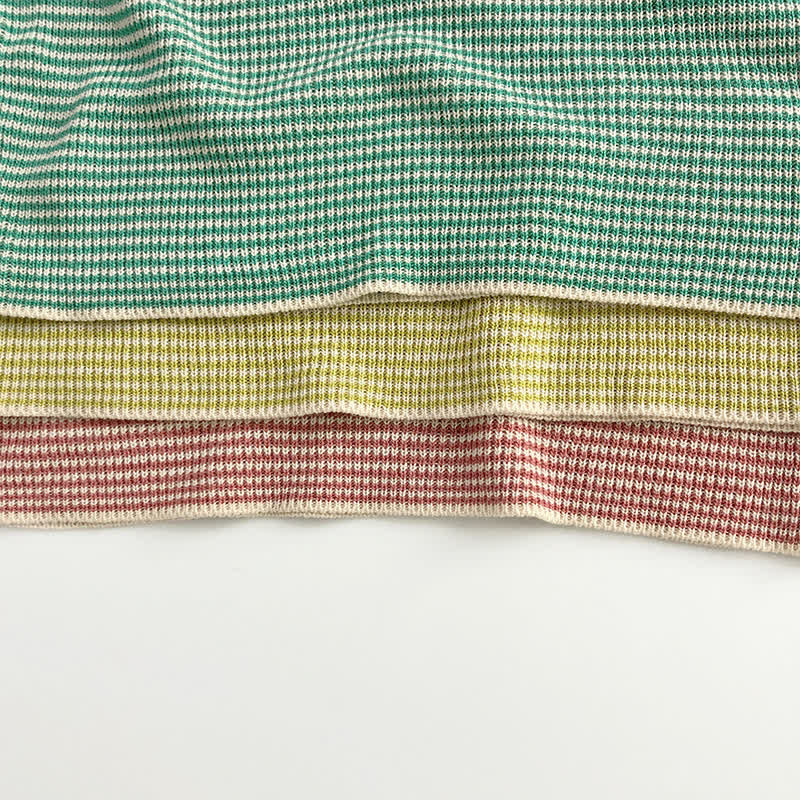 Toddler Knitted Striped Tank Top