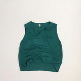 Toddler Boy Solid Color Knitted Tank Top