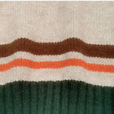Toddler Girl Striped Knitted Sweet Sweater