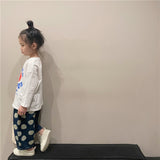 Toddler Dots Denim Pants