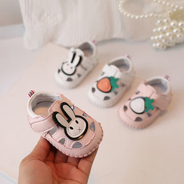 Baby Bunny Carrot Velcro Sandals