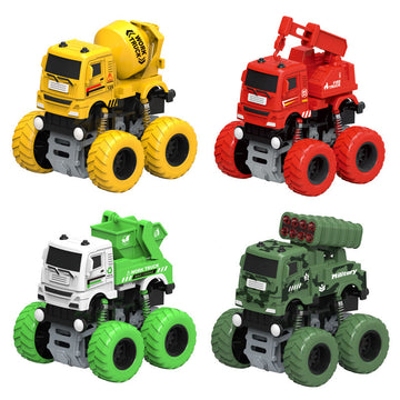 Friction Powered Engineer Military Fire Truck Toys