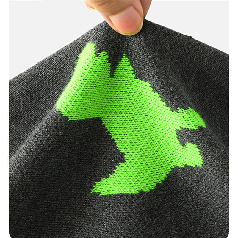 Toddler Knitted Cartoon Dinosaur Cardigan