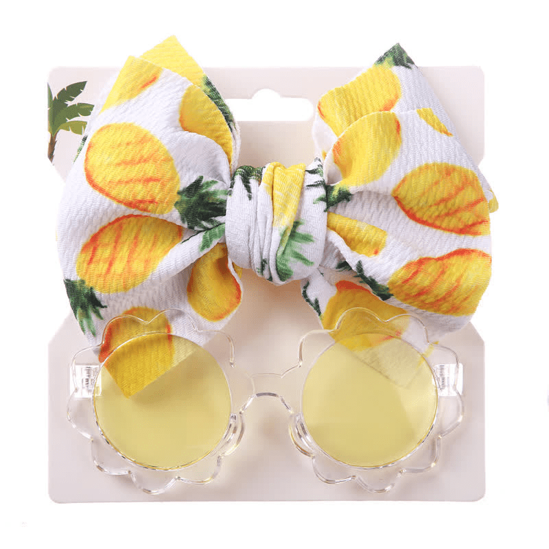 Baby Fruit Headband and Sunglasses Set (1-7 Years)