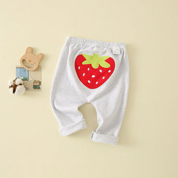 Baby Red Strawberry Cute Pants