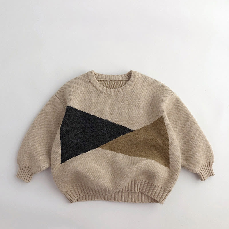 Toddler Boy Triangle Sweater