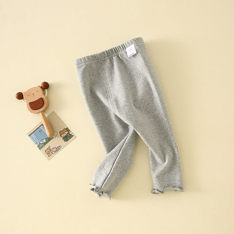 Baby Lace 3D Flower Pants